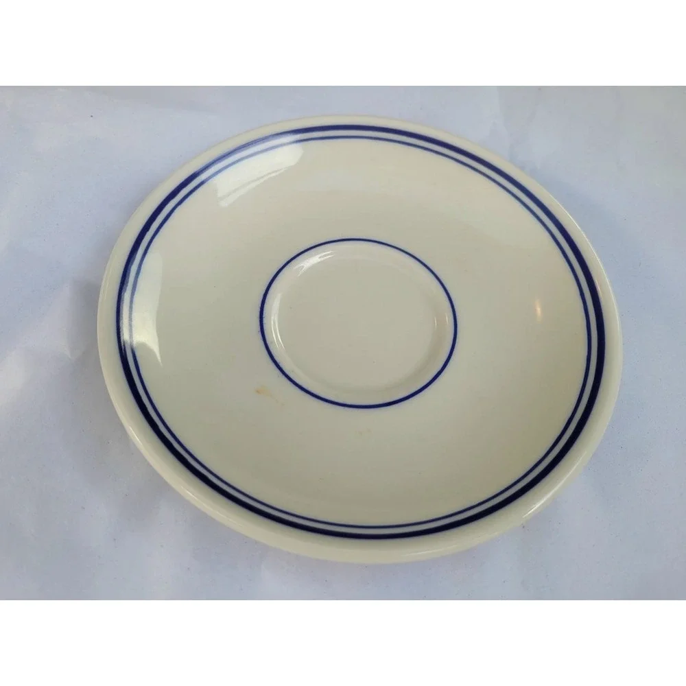Vintage Homer Laughlin‎ Ceramic Cup & Saucer Mo's Restaurant